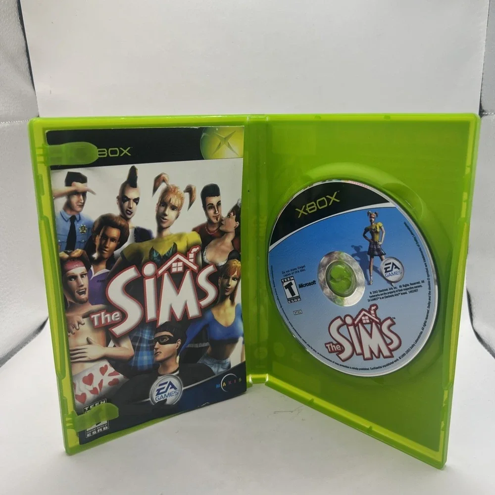 The Sims (Original Xbox) CIB COMPLETE & TESTED